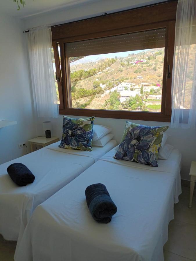 Standard Zweibettzimmer mit Bergblick
